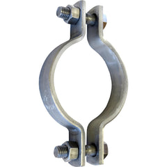 Pipe & Cable Clamps; Clamp Type: Medium Pipe Clamp; Clamp Color: Gray; Material: Carbon Steel; Nominal Pipe Size: 16