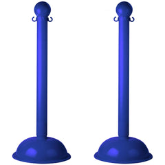 Barrier Posts; Post Type: Standard Post; Post Material: Polyethylene, Plastic; Base Material: Plastic; Surface Style: Solid Color