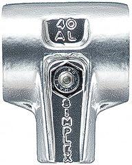 2" Face Diam, Silver Hammer Head Housing