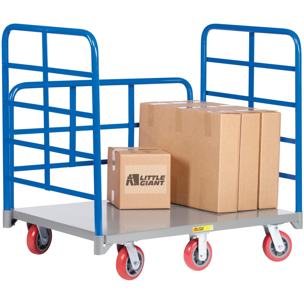 Double End Rack Platform Truck: 9" High, 60" Long, 24" Wide