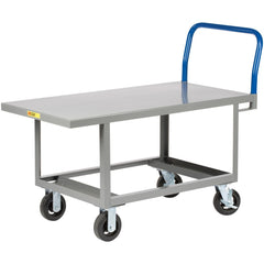 Work-Height Platform Truck with Open Base: 26" High, 60" Long, 30" Wide