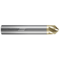 Chamfer Mill: 3/4" Dia, 3/4" Shank Dia, 90.00 deg, 5 Flute, Solid Carbide, Single End