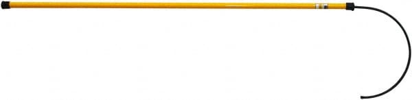 Fall Protection Fiberglass Safety Hook: 6', Yellow