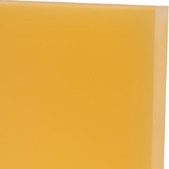 Plastic Sheet: Polyurethane, 1/2" Thick, 24" Wide, 1' Long, Natural