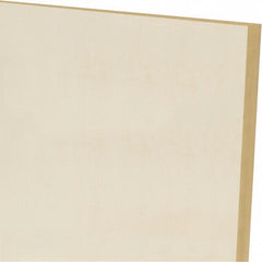 Plastic Sheet: Polyurethane, 1/4" Thick, 48" Wide, 1' Long, Natural