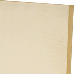 Plastic Sheet: Polyurethane, 3/8" Thick, 24" Wide, 1' Long, Natural