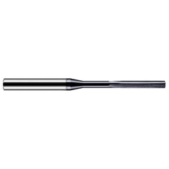 Chucking Reamer: 1.85mm Dia, 63.00mm OAL, 13.00mm Flute Length, Straight-Cylindrical Shank, Solid Carbide