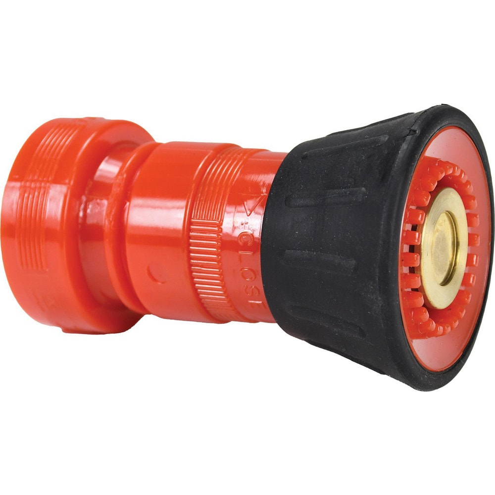 Hose Nozzles; Nozzle Type: Industrial Fog, Washdown; Material: Polycarbonate; Hose Diameter: 0.75; Maximum Pressure: 100; Thread Standard: NPSH; Thread Size: 3/4; Color: Red