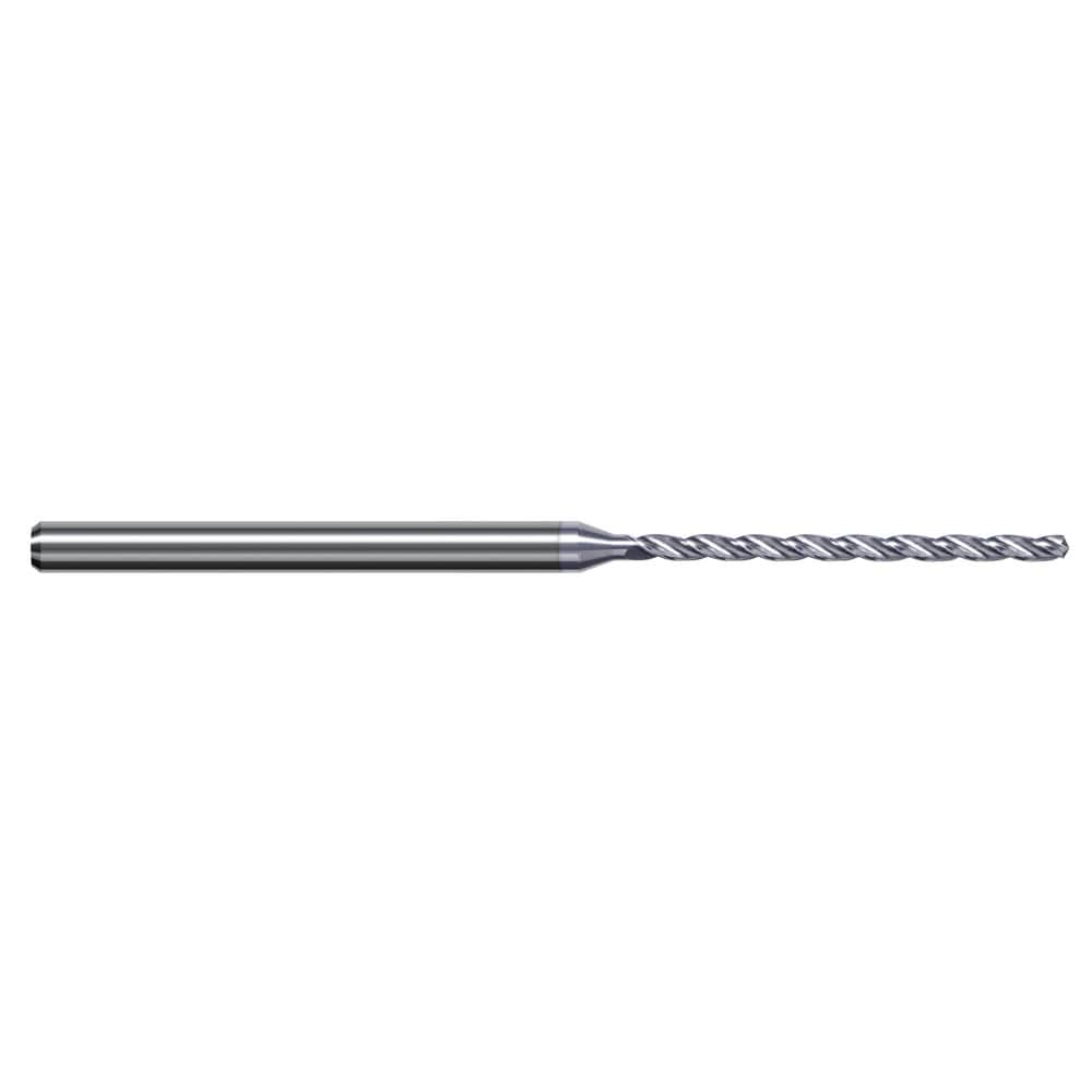 Micro Drill Bit: 1.59 mm Dia, (0.0625"), 130 deg, Solid Carbide