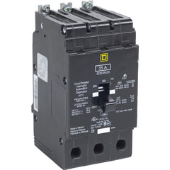 Circuit Breakers; Circuit Breaker Type: Miniature Circuit Breaker; Amperage: 45; Voltage: 347V, 600V; Wire Size (AWG): 12-2/0 (Aluminum)/14-2/0 (Copper); Number Of Poles: 3; Tripping Mechanism: Thermal-Magnetic; Terminal Connection Type: Lug; Phase: Singl