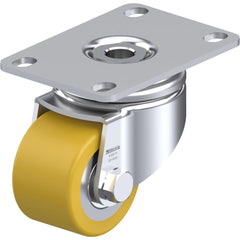 Top Plate Casters; Mount Type: Plate; Number of Wheels: 1.000; Wheel Diameter (Inch): 3-1/8; Wheel Material: Rubber; Wheel Width (Inch): 1-1/4; Wheel Color: Gray