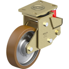 Top Plate Casters; Mount Type: Plate; Number of Wheels: 1.000; Wheel Diameter (Inch): 4; Wheel Material: Rubber; Wheel Width (Inch): 1-1/4; Wheel Color: Gray