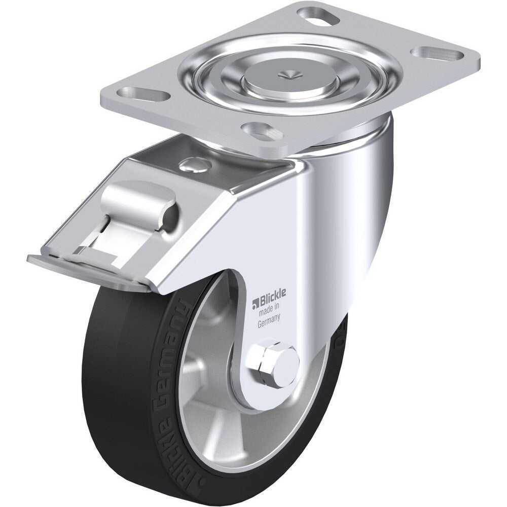 Top Plate Casters; Mount Type: Plate; Number of Wheels: 1.000; Wheel Diameter (Inch): 3-1/8; Wheel Material: Polyurethane; Wheel Width (Inch): 1-3/16; Wheel Color: Light Brown