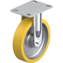 Top Plate Casters; Mount Type: Plate; Number of Wheels: 1.000; Wheel Diameter (Inch): 4; Wheel Material: Rubber; Wheel Width (Inch): 1-1/4; Wheel Color: Gray