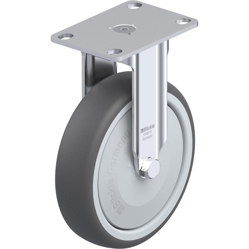 Top Plate Casters; Mount Type: Plate; Number of Wheels: 1.000; Wheel Diameter (Inch): 3-1/8; Wheel Material: Synthetic; Wheel Width (Inch): 1-1/4; Wheel Color: Natural White