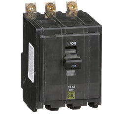 Circuit Breakers; Circuit Breaker Type: Miniature Circuit Breaker; Amperage: 30; Voltage: 120/240V; Wire Size (AWG): 14-8; Number Of Poles: 3; Tripping Mechanism: Thermal-Magnetic; Terminal Connection Type: Pressure Plate; Phase: Single