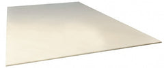 Plastic Sheet: Polypropylene, 1" Thick, 48" Wide, 4' Long, White