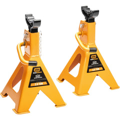 Jack Stands & Tripods; Jack Stand Type: Ratcheting Jack Stand; Load Capacity (Ton): 2; Load Capacity (Lb.): 2; Minimum Height (Inch): 11-1/4; Minimum Height (Inch): 11.2500; Maximum Height (Inch): 17; Saddle Width: 3.38