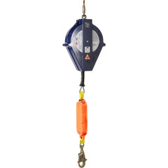 Self-Retracting Lifeline:  310 lb Capacity,  55.00' Lifeline,  Carabiner