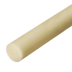 Plastic Rod: 72" Long, 1.75" Dia, Natural Color, Opaque, 5000 psi Tensile Strength