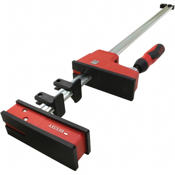 Steel Bar Clamp: 98" Capacity, 3-3/4" Throat Depth, 1,700 lb Clamp Pressure