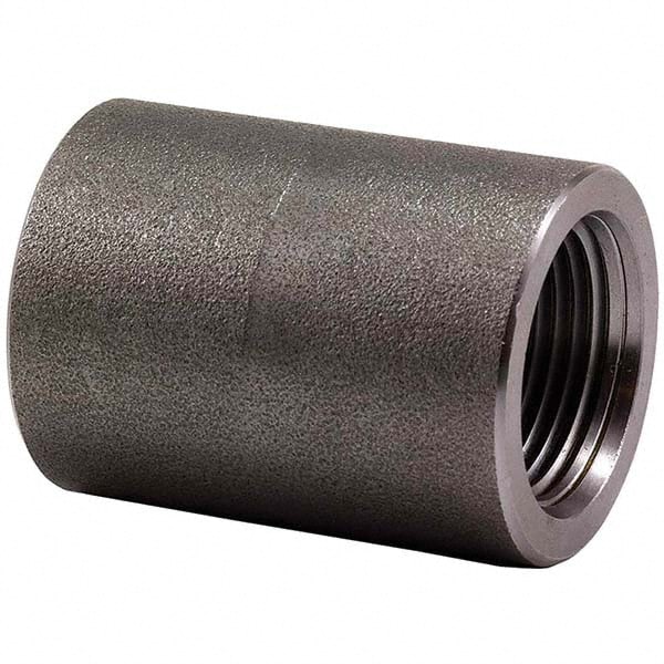 Black Reducing Coupling: 1/2 x 1/4"