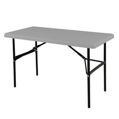 Folding Tables; 48X24X29 CHARCOAL RECT FOLDING TABLE