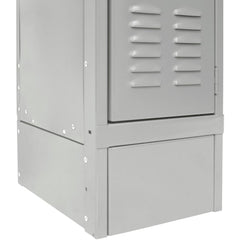 Locker Accessories; Accessory Type: Locker Accessory; For Use With: Hallowell 12" Wide Premium Lockers; Material: Steel