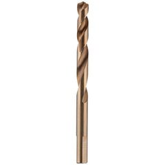 Mechanics Drill Bit:  0.3540" Dia,  135&deg,  Cobalt,  Hex Shank,  Split Point