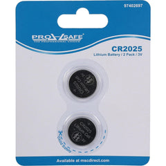 Lithium Coin Cell Battery: 2 Batteries, CR2025