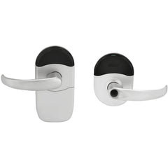 Lever Locksets; Lockset Type: Entrance; Key Type: Keyed Different; Back Set: 2-3/4; Cylinder Type: Less Core; Material: Metal; Door Thickness: 1-3/4; Finish: Satin Chrome