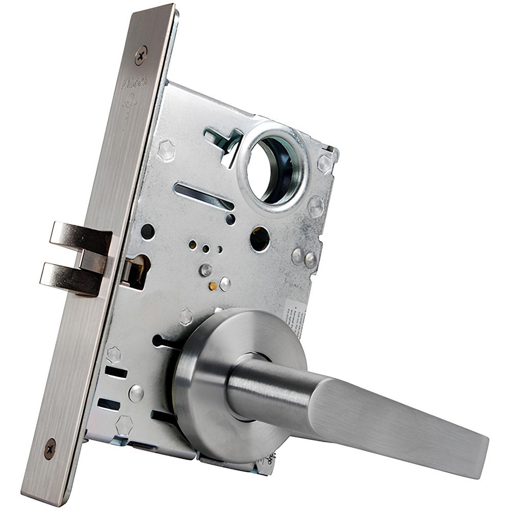 Lever Locksets; Lockset Type: Entrance; Key Type: Keyed Different; Back Set: 2-3/4; Cylinder Type: Conventional; Material: Metal; Door Thickness: 1-3/4; Finish: Satin Chrome