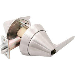 Lever Locksets; Lockset Type: Classroom; Key Type: Keyed Different; Back Set: 2-3/4; Cylinder Type: Less Core; Material: Metal; Door Thickness: 1-3/4 to 2; Finish: Satin Stainless Steel