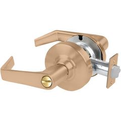 Lever Locksets; Lockset Type: Storeroom; Key Type: Keyed Different; Back Set: 2-3/4; Cylinder Type: Less Core; Material: Metal; Door Thickness: 1-5/8 - 2-1/8; Finish: Matte Black