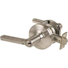 Lever Locksets; Lockset Type: Storeroom; Key Type: Keyed Different; Back Set: 2-3/4; Cylinder Type: Conventional; Material: Metal; Door Thickness: 1-5/8 - 2-1/8; Finish: Satin Chrome