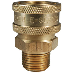 Hydraulic Hose Fittings & Couplings; Type: E-Series Straight Through Male Threaded Coupler; Fitting Type: Coupler; Hose Inside Diameter (Decimal Inch): 0.3750; Hose Size: 3/8