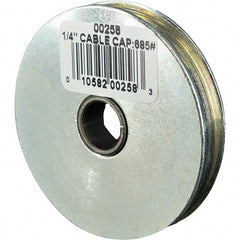 Blocks & Pulleys; Rope Type: Wire; Finish: Zinc