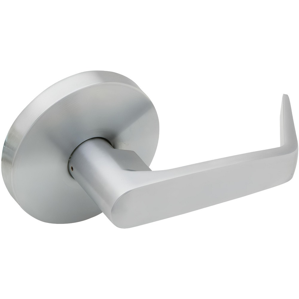 Lever Locksets; Lockset Type: Dummy; Key Type: Keyed Different; Back Set: 2-3/4; Cylinder Type: Non-Keyed; Material: Metal; Door Thickness: 1-3/8 to 2; Finish: Satin Chrome