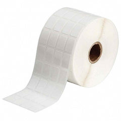 Label Maker Label: White, Cloth, 1/2" OAW, 5,000 per Roll