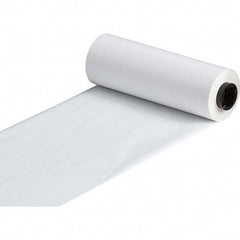 Printer Ribbon: 4" Wide, 242' Long, White, Resin