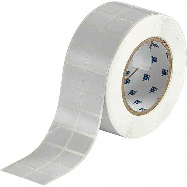 Label Maker Label: White, Polyester, 5,000 per Roll