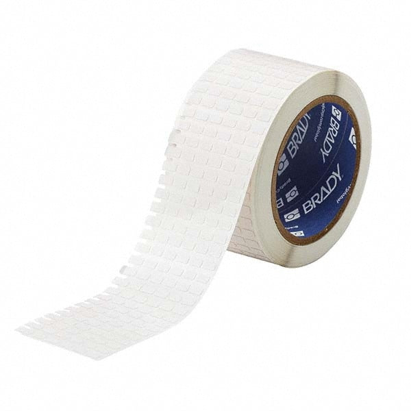 Label Maker Label: White, Polyimide, 20,000 per Roll