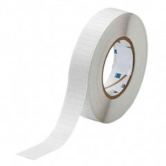 Label Maker Label: White, Polyimide, 10,000 per Roll