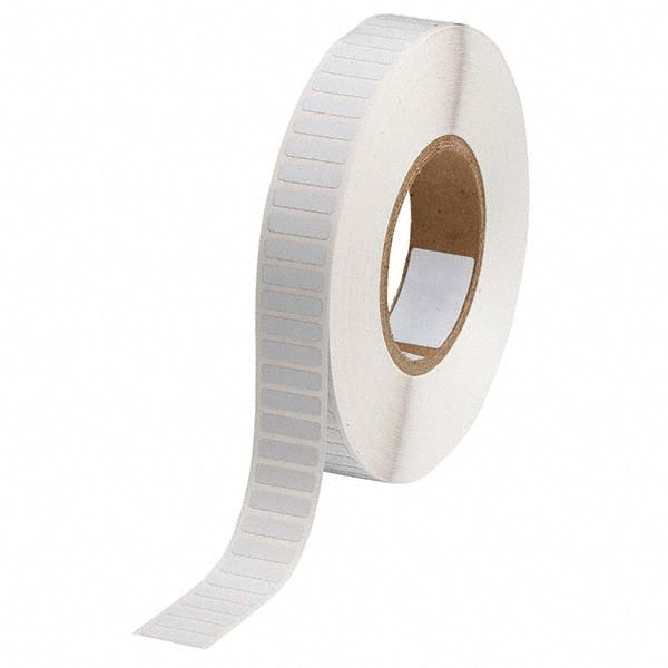 Label Maker Label: White, Polyimide, 10,000 per Roll