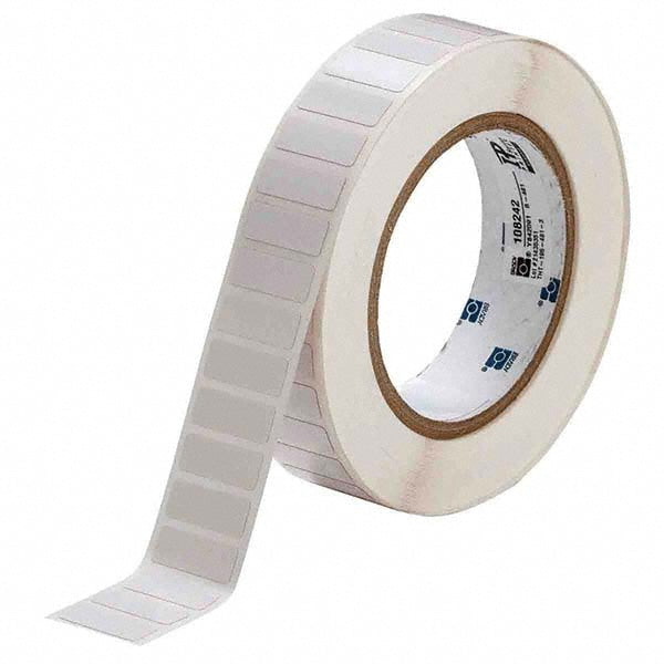 Label Maker Label: White, Polyimide, 10,000 per Roll