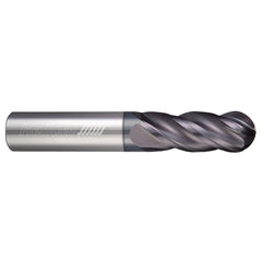 .090 x 1/8 x .135 LOC x 2-1/2 OAL (1.08'' Reach) 3 Flute Miniature Solid Carbide End Mill-Uncoated