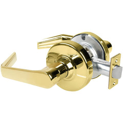 Lever Locksets; Lockset Type: Storeroom; Key Type: Keyed Different; Back Set: 2-3/4; Cylinder Type: Less Core; Material: Metal; Door Thickness: 1-5/8