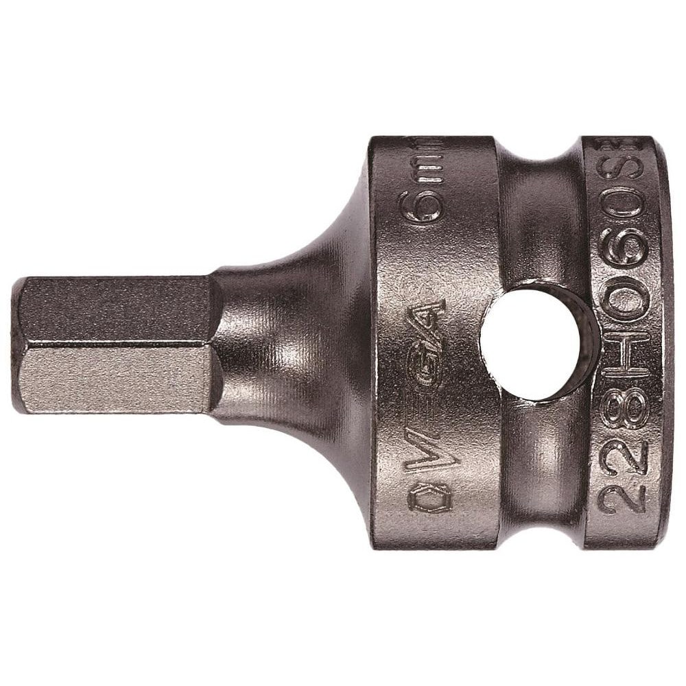 Hand Hex & Torx Bit Sockets; Socket Type: Hex Bit; Hex Size (mm): 6.3500; Hex Size (Inch): 1/4; Bit Length (Inch): 1