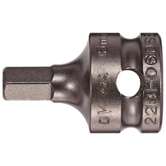 Hand Hex & Torx Bit Sockets; Socket Type: Hex Bit; Hex Size (mm): 5.5600; Hex Size (Inch): 7/32; Bit Length (Inch): 1