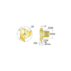 Brand: Ingersoll Cutting Tools / Part #: 5873024